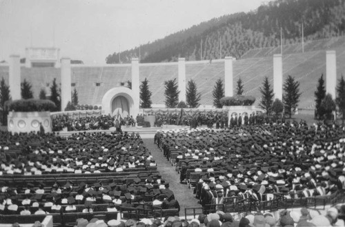 [Graduation ceremony at UC Berkeley]