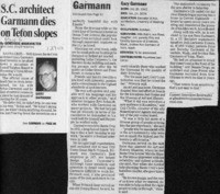 S.C. architect Garmann dies on Teton slopes