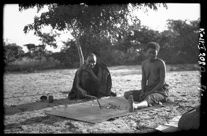 Divination scene, Mozambique, ca. 1933-1939