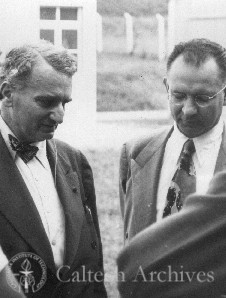 Theodore von Karman with Frank Wattendorf