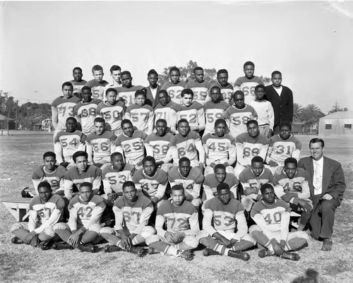 Football Team, Los Angeles, 1948
