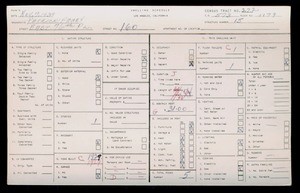 WPA household census for 160 E 76TH PLACE, Los Angeles County