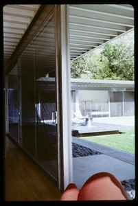 Riebe residence, patio, Carmel Valley, Calif., after 1990?