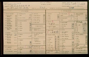 WPA household census for 927 W 41ST DR, Los Angeles County