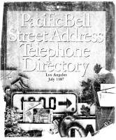 Los Angeles Street Address Directory, 1987, July