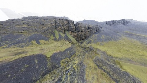 Icelandic Cave (I) (exterior)