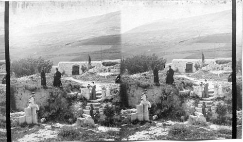 Jacob’s Well and Mt. Gerizin, Samaria, Palestine