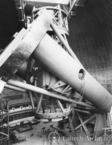 Construction of 200" telescope
