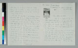Robert Gore-Browne writes to Grace and Edwin Hubble with news of the war