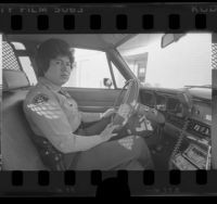 Irma Alvarez, first woman sheriff to be wounded in line of duty, Los Angeles County, Calif., 1976