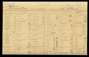 WPA household census for 426 N FREMONT, Los Angeles