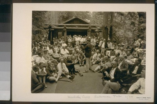 Camp, Bohemian Jinks, 1924