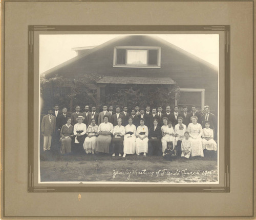 Yearly meeting of Friends Church, 1915
