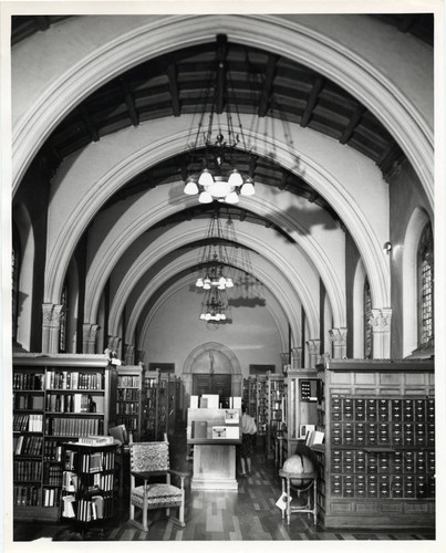 Denison Library Main Reading Room, Scripps College