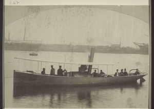 B.M.F. Dampfboot 'Taube' / bestimmt für den Voltadienst im Hafen von Liverpool