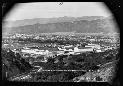 Warner Bros. Studios and San Fernando Valley, So. Cal