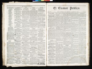 El Clamor Publico, vol. IV, no. 7, Agosto 14 de 1858