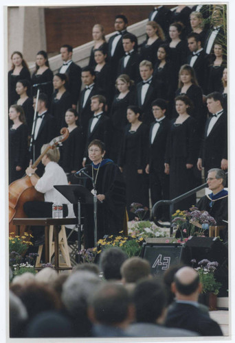Inauguration of University President Dr. Jolene Koester, 2001