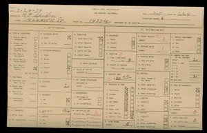 WPA household census for 1433 MOHAWK STREET, Los Angeles