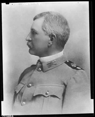 Military, Captain John Dorst, 4th Cavalry, first park superintendent. 1891-92