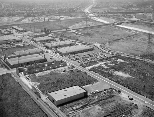 Slauson Industrial Tract, looking southwest