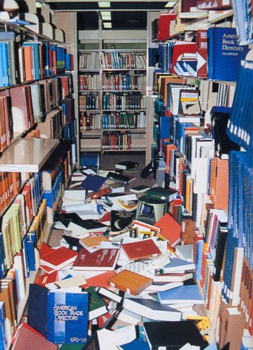 Library after the 1989 Earthquake