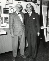 Lee de Forest with President of De Forest Pioneers