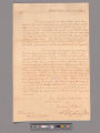 Letter from George Washington, Philadelphia, to Governor Thomas Johnson