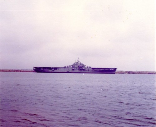USS Bunker Hill July 1973 just before scrapping