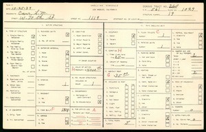 WPA household census for 1119 WEST 70TH STREET, Los Angeles County