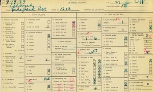 WPA household census for 1603 ECHO PARK AVE, Los Angeles