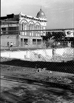 Cooper Street by demolished Cooper House