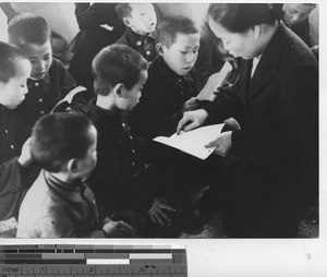 A Catholic Korean school at Fushun, China, 1938