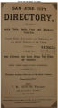 1892 San Jose City Directory - Business Classified Section