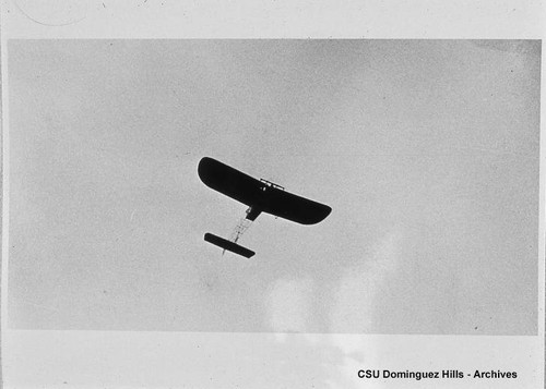 Bleriot monoplane in flight