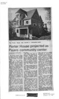 Porter House projected as Pajaro community center