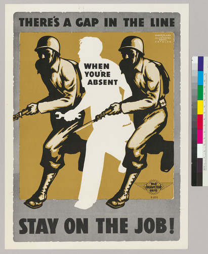 There's a gap in the line: Stay on the job!