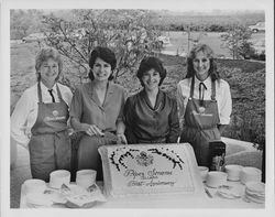 Piper Sonoma Cellars first anniversary, Healdsburg, California, 1981