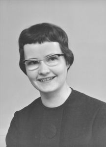 Birgit Grønkær Jensen - maiden name: Skou, Secretary for children and young people 1962-64, par