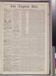 Los Angeles Star, vol. 6, no. 19, September 20, 1856