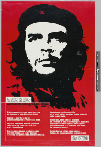 A mis hijos [portrait of Che Guevara]
