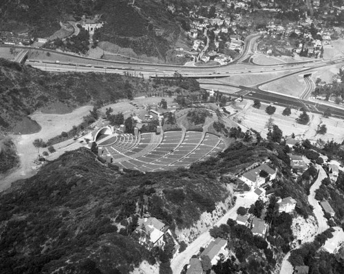 Hollywood Bowl aerial
