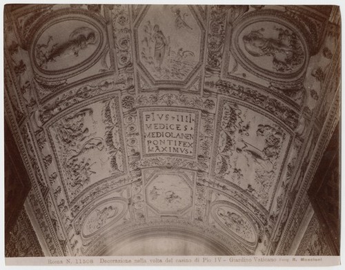 Roma N. 11508 Decorazione nella volta del casino di Pio IV - Giardino Vaticano