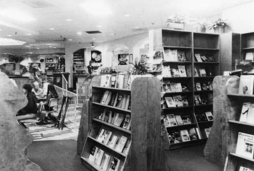 Bookstore interior