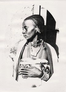 Antalaotra woman of Kalsepe, in Madagascar