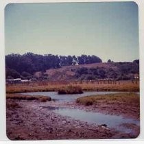 Photographs of landscape of Bolinas Bay. Bolinas Lagoon, Summer 1973