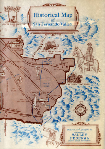 Historical Map of the San Fernando Valley (right side)