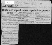 High tech report notes population growth
