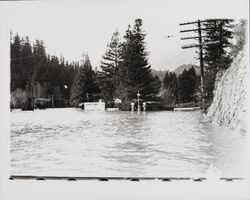 River Road during the flood of 1937