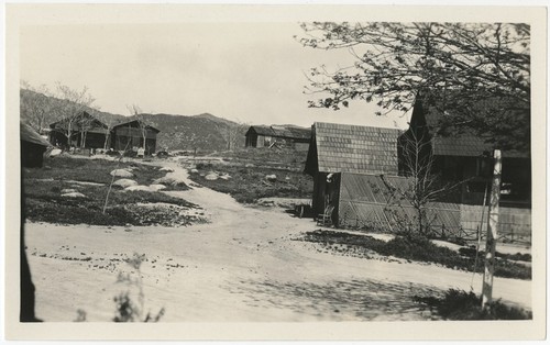 Unidentified buildings at Warner's Ranch